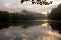 Morning Fog on Lake